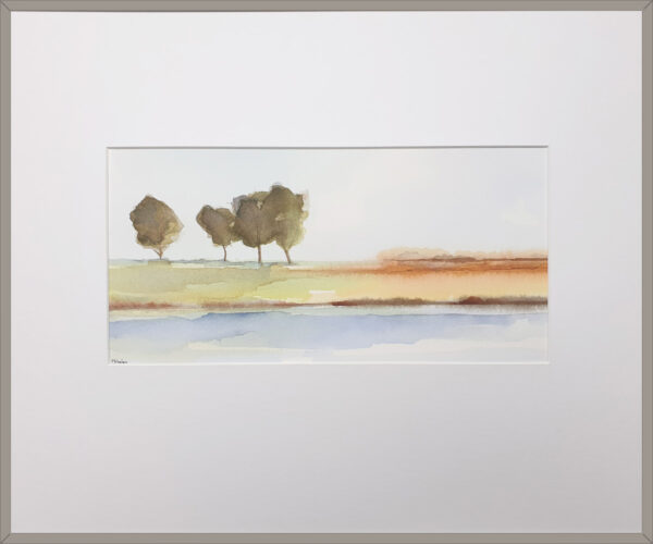 Aquarel van Marianne Voeten - Zonder titel