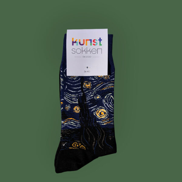 sterrennacht Vincent van Gogh sokken kunst sokken kleding